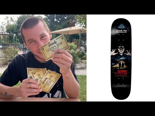Grizzly Mystery Boxes are back! Get yours at https://www.grizzlygriptape.com/products/grizzly-mystery-box-mens. If you get one of the six Golden Tickets you could win a signed David Reyes deck!<br /><br /><br />#GRIZZLYGANG #GrizzlyGriptape #Skateboarding
