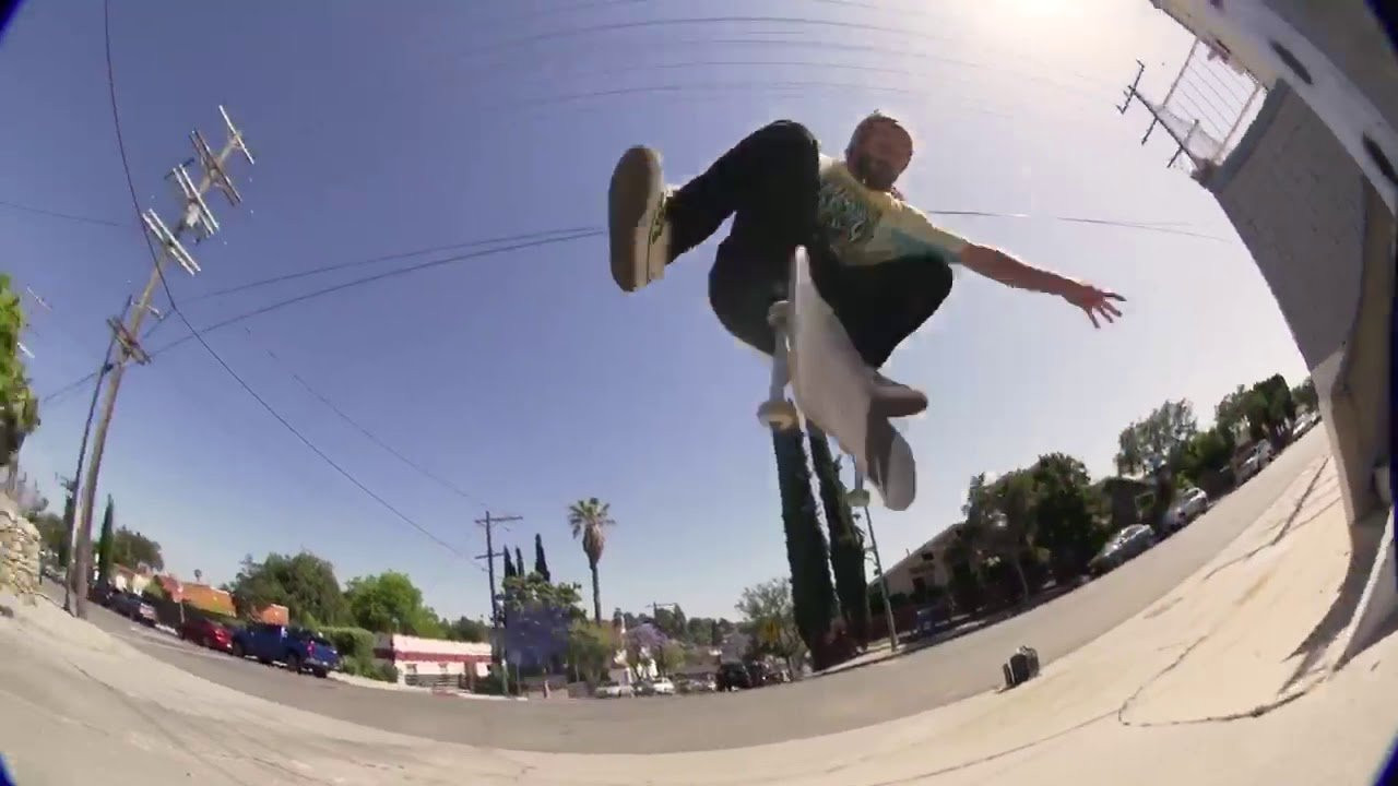 Lizard King in the streets of LA in our new Out Here t-shirt.<br />🦎 🐻 🛹 <br /><br />#GRIZZLYGANG #LizardKing #Skateboarding