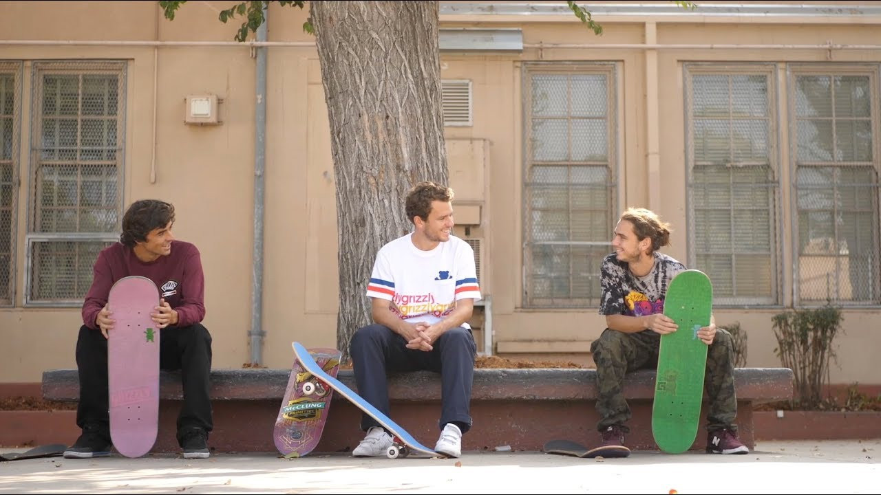 The McClung brothers are magic, just like our new colorful clear griptape. <br /><br />Shop the collection: https://www.grizzlygriptape.com/collections/griptape<br /><br />► Subscribe to Grizzly Griptape: http://bit.ly/GGYTSUB<br /><br />🐻 Follow us:<br />Instagram: http://instagram.com/grizzlygriptape<br />Facebook: http://fb.com/grizzlygriptape<br />Twitter: http://twitter.com/grizzlygriptape<br /><br />Follow the McClungs:<br />https://www.instagram.com/taylormcclung/<br />https://www.instagram.com/trevormcclung/<br />https://www.instagram.com/trentmcclung/<br /><br />🛒 Shop:<br />http://grizzlygriptape.com