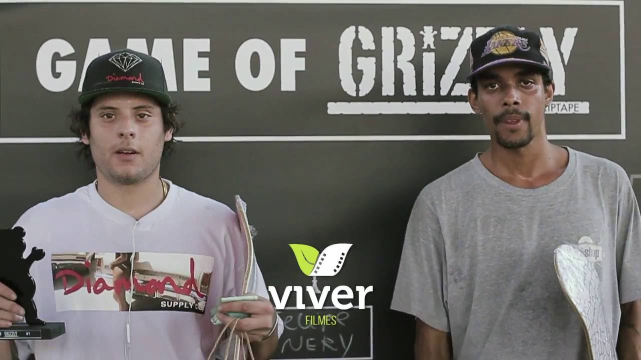 Last Saturday (07/02/2016), was full of skate, music and art at the João Gonçalves Barbosa Public School, in Caçapva, inner city of São Paulo.<br /><br />The first Game of Grizzly edition adapted the Game of Skate which instead of using the letters S-K-A-T-E to eliminate the skater, we used the letters G-R-I-Z-Z-LY. The event had the presence of more than 200 people that came to the Public School in downtown Caçapava to watch 32 AM skaters battling for the prize of R$500,00. <br /><br />GRIZZLY GRIPTAPE SOCIAL MEDIA <br />SNAPCHAT - @GrizzlyGriptape<br />INSTA - @GrizzlyGriptape<br />TWITTER - @GrizzlyGriptape<br />FACEBOOK - Facebook.com/grizzlygriptape<br />BRAZIL FACEBOOK: FB.com/GrizzlyGriptape.BR<br />BRAZIL INSTA: instagram.com/grizzlygriptape.br
