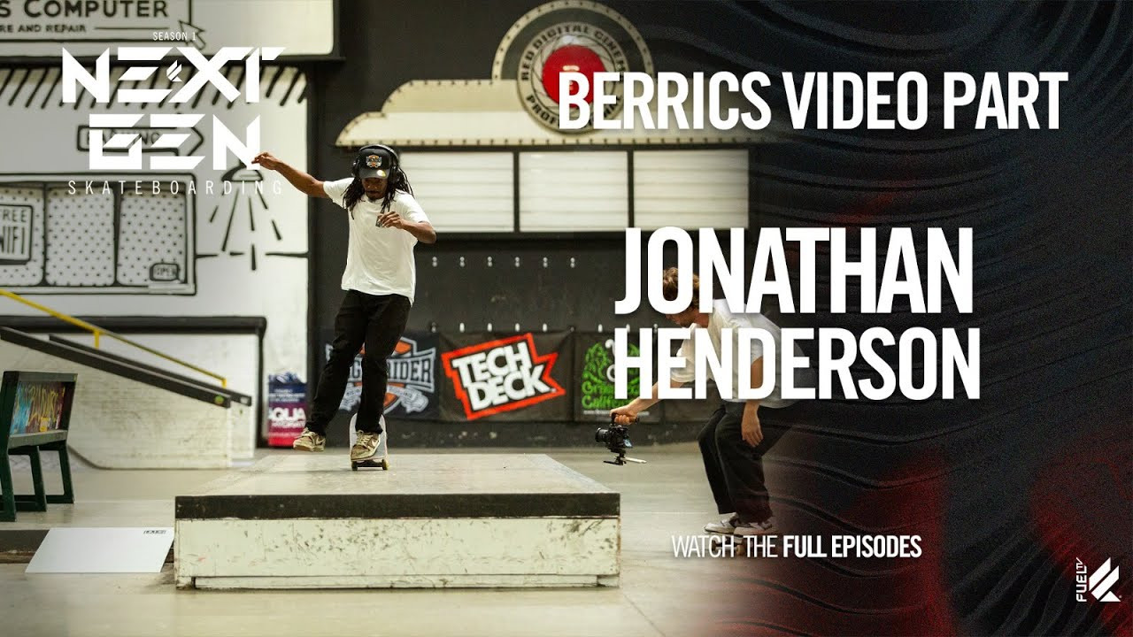 Jonathan Henderson, the oldest competitor in the first edition of NEXT GEN SKATEBOARDING, showed us that sometimes willpower isn't everything! And experience often speaks louder!<br /><br />In the 6th episode, the three finalists went to The Berrics' old court, and the challenge? - Create a "video-part" in one hour that convinces pros Greg Lutzka and Manny Santiago who will be crowned the champion of the first edition of NEXT GEN SKATEBOARDING and receive the opportunity to showcase themselves at Tampa AM 2023.<br /><br />He competed head-to-head with the new generations of the Californian skate scene and didn't let himself be beaten, taking home the title of NEXT GEN SKATEBOARDING champion with this killer video part!<br /><br />If you missed any episodes, don't miss the NEXT GEN SKATEBOARDING mega-marathon on March 6th, starting at 7pm!<br /><br />Don’t know where to find us?<br />Just type “fuel.tv/find-us/“ on your search bar!🌐<br /><br />#fueltv #actionsports #skate #skaterlife #skatecontest #final #championship #marathon #nextgen