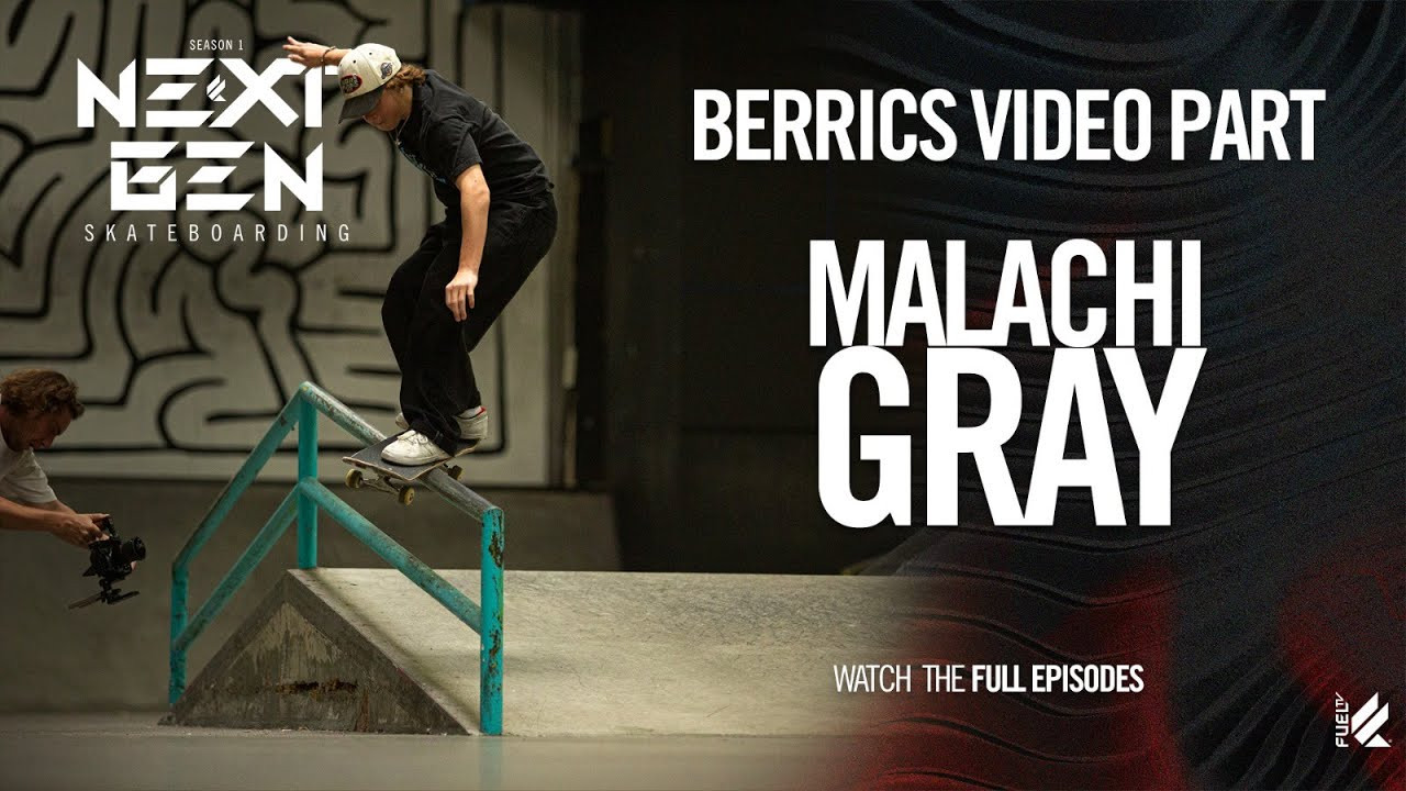Malachi Gray, the youngest of the three finalists, but who is second to none in terms of quality when he sets his sights on an obstacle!<br /><br />Throughout the series, Malachi has shown his race and coolness in overcoming challenges, with a killer instinct and daring!<br /><br />In the 6th episode, the three finalists went to The Berrics' old court, and the challenge? - To create a "video-part" in one hour that convinces pros Greg Lutzka and Manny Santiago who will be crowned the champion of the first edition of NEXT GEN SKATEBOARDING and receive the opportunity to shine at Tampa AM 2023.<br /><br /> He's survived big falls, relentless opponents and injuries that would leave anyone else on the sidelines, the result? This impressive video-part that earned him second place in the first edition of NEXT GEN SKATEBOARDING.<br /><br />If you missed any episodes, don't miss the NEXT GEN SKATEBOARDING mega-marathon on March 6th, starting at 7pm!<br /><br />Don’t know where to find us?<br />Just type “fuel.tv/find-us/“ on your search bar!🌐<br /><br />#fueltv #actionsports #skate #skaterlife #skatecontest #final #championship #marathon #nextgen