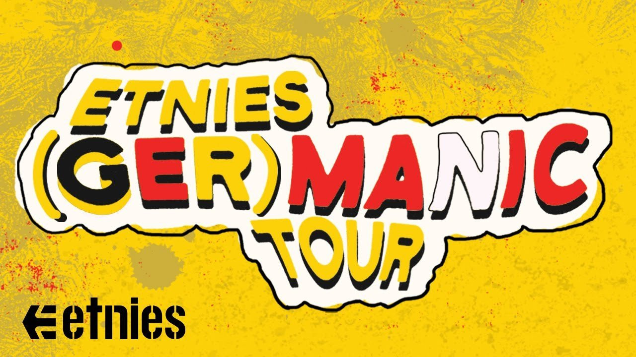 This past summer the etnies team traveled to Europe, enjoying the warm weather and long days of skating until the sun finally set around 10pm. With Stuttgart, Munich and Innsbruck as the main destinations, the team took in the relaxed culture, took advantage of the endless street spots, stacked clips from morning till night, then ended their days at the Beer Gardens.<br /><br />The Germanic Tour had it all. Hanging in local shops, ripping demos and local spots, and meeting great people along the way. Huge thanks to Titus, Blue Tomato, and X Double skate shop for the love.<br /><br />Riders: Chris Joslin, Trevor McClung, Matt Berger, Barney Page Nassim Lachhab, Thomas Eckert, Jiri Bulin