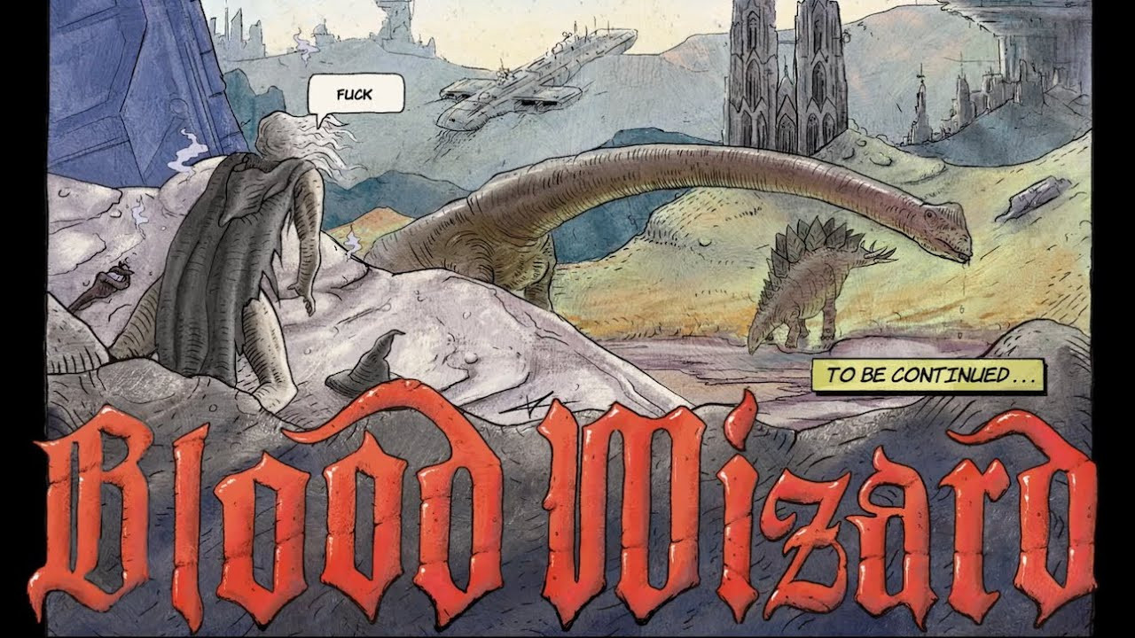 From the Blood Wizard Outer Realms series comes our 3rd story of traveling through space and time illustrated by Luc Ray.<br />https://shop.bloodwizard.com/