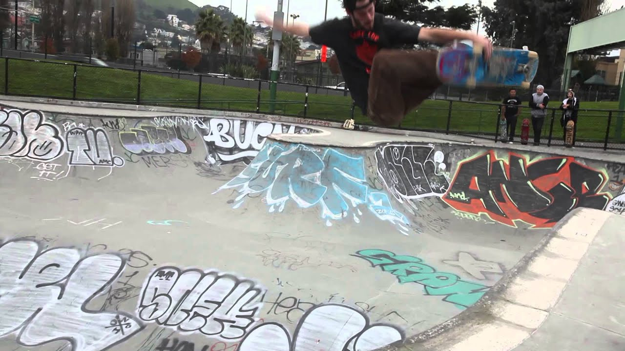 JERRY GURNEY, JACK GIVEN, and CHRIS GREGSON stir the pot at Potrero del Sol Skatepark.<br />Visser clip<br />http://bloodwizard.com/
