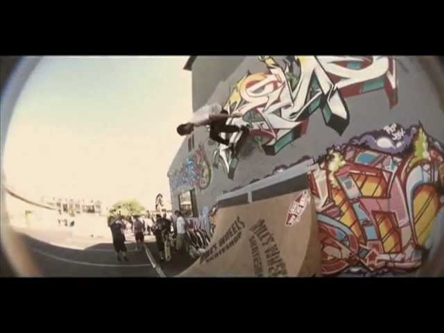 Tristen Moss and Jack Given at Bill's Wheels skateshop in Santa Cruz. Go Skateboarding Day 2013.<br />http://bloodwizard.com/