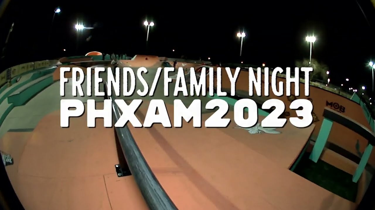 FRIENDS/FAMILY NIGHT! Every year we get together and hit the course before it gets destroyed over the weekend. This year was no different!<br /><br />Filmed by Tim Vasquez & Brian Masterson.<br /> <br />Skating (in order)<br />Derek Hoholik, Jahn O'Neal, Nick Papa, Shaun Gregoire, Malachi Gray, Andrew Jacquez, Isaiah Ayers, Jahmal Thomas, Cordano Russell & Donovan Nearing. <br /><br />Music<br />Ladytron<br />Discotraxx<br />604