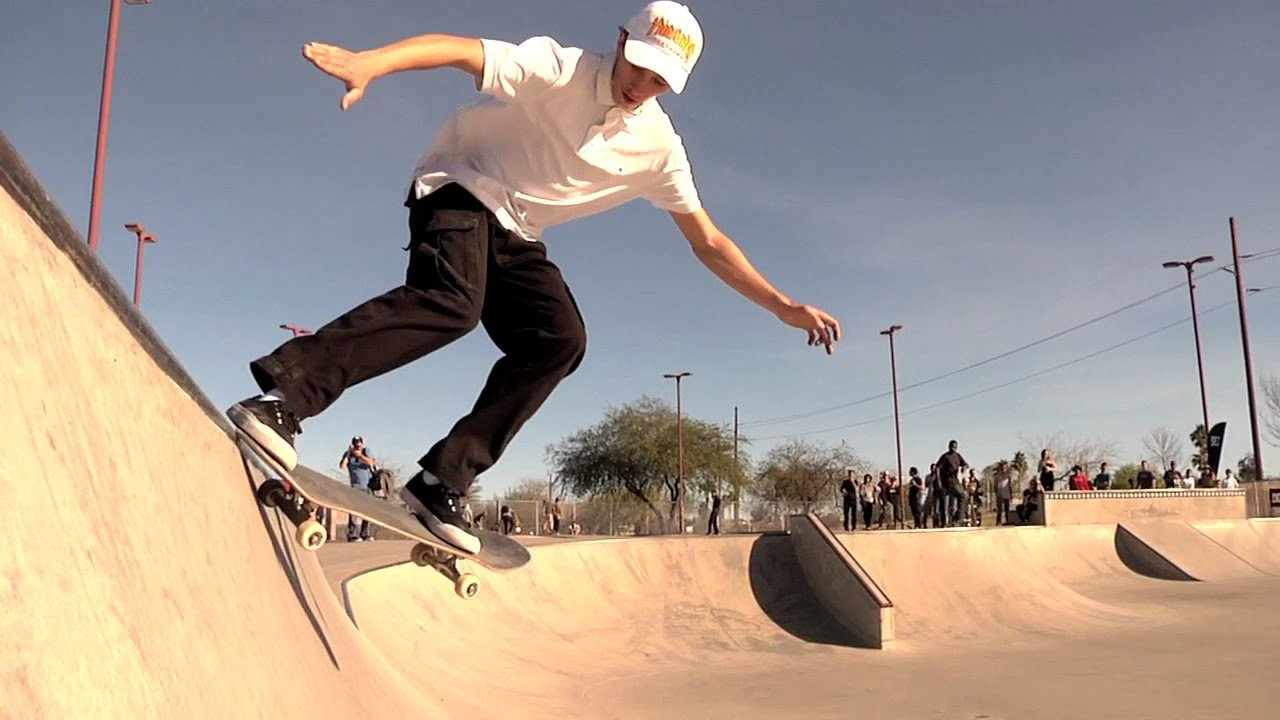 Here's our recap video of the Union Hills Classic 2018. Filmed and Edited by Tim Vasquez. Music by FIDLAR. THANKS Hot Shots Skate Gang. Huge thanks to DC Shoes, Independent Trucks, Santa Cruz skateboards, Oj Wheels, Bronson Speed Co and Mob Grip.