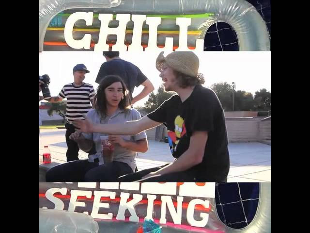 Skating in Thrasher Sweatpants and a Straw Hat. Taylor Kirby is definitely chill!