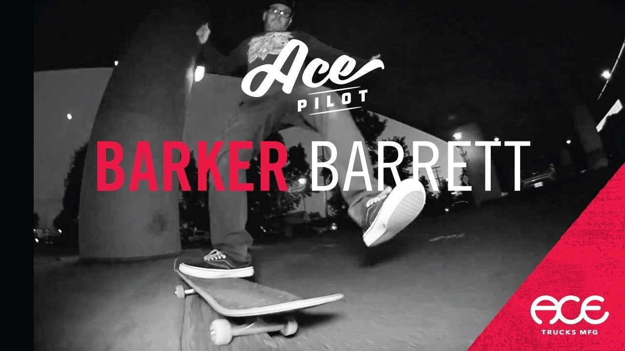 Ace Pilot Barker Barrett slapping'em silly in the darkness at the Rockridge BART station parking lot curbs.