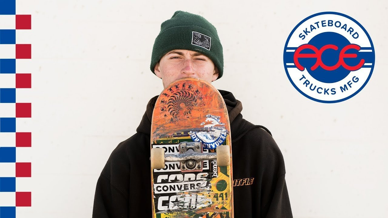 Warning, Ace Pilot Eli Williams makes it look easy!<br /><br />Music: Hernan Sama and Marcelo von Schultz "Caminar"<br /><br />Filmed: Tadashi Yamaoda<br /><br />http://www.AceTrucks.com/<br /><br />Facebook: https://www.facebook.com/AceTrucks/<br />Instagram: http://instagram.com/AceTrucks<br />Youtube Subscribe: https://www.youtube.com/user/aceskateboardtrucks/?sub_confirmation=1