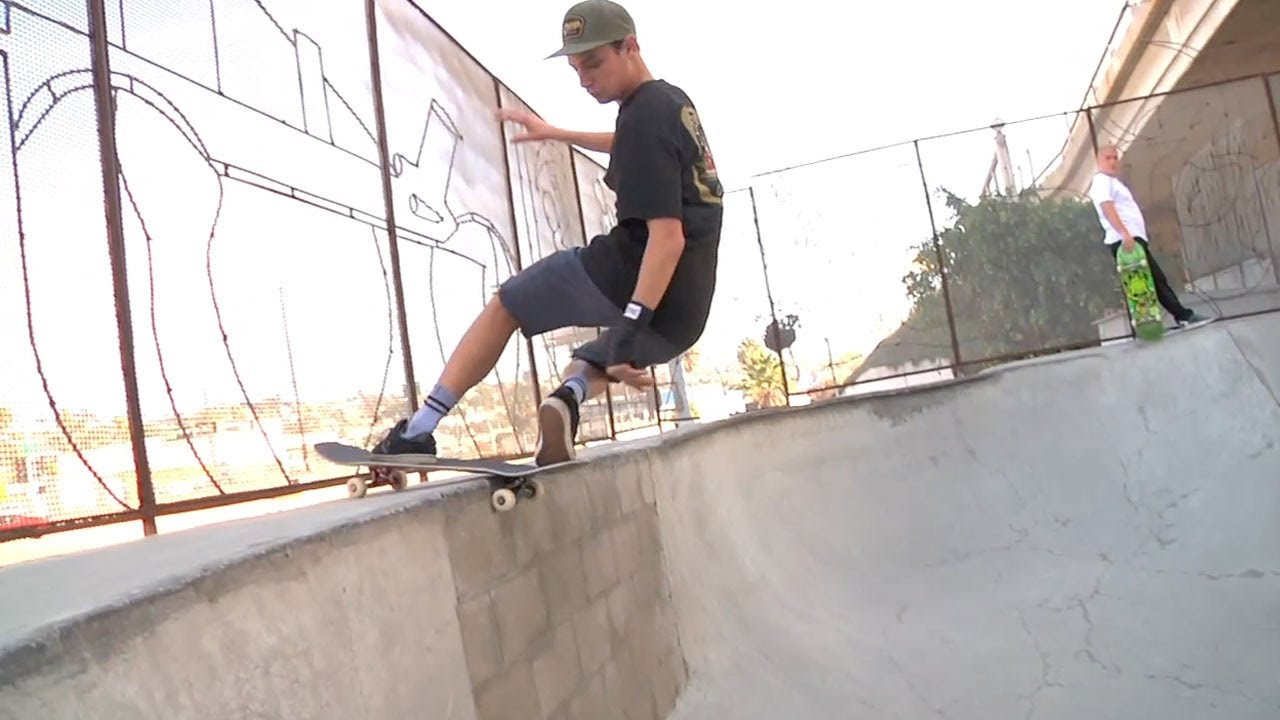 San Diego has a rich skate history with lots of sun and big terrain. Here's newly-pro Tom and a crew of rippers hitting a bunch of crazy spots. Featuring Hitz, Kimbel, Hewitt, Stu, Fletcher, and many others.