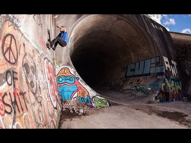 Chris "Ratface" Jatoft sends a gap to wallride pullout for the record books. <br /><br />If any of you have ever skated the Glory Hole, you know it's massive! Surface is rough and pockmarked, and a constant stream of water runs down its center, definitely not the easiest thing to skate. Most skaters put together a special setup for the spot with a wide deck, and some 89 Durometer 60mm wheels in order to maintain speed. Ratface accomplished this frontside wall ride on his normal board, 53mm wheels and a bruised heel. Charging through kitty litter and broken glass for this one, Ratface is busy putting the finishing touches on his Full Part coming this summer. trust me when i say, you don't even know ;) Cant wait to share it with you. If you enjoyed this wallride clip, please like/favorite and pass it on. appreciate the support!<br /><br />Filmed by:@c_columbus and @primetimevandays<br />Thumbnail Photo by: @eddy_densow<br /><br />Find Metro on the web at: ‪‪http://metroskateshop.com/‬‬ <br />Share your pics with us on Instagram @metroskateboarding and tag your posts #metrogrammed to be featured in our weekly Insta Blast vids and reposted on IG. <br />Stay one step ahead of whats posting by liking us on Facebook: ‪‪http://www.facebook.com/metroskateshop‬‬