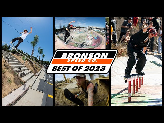 Best of the best videos in 2023 from Bronson Speed Co! <br /><br />DEATH RACE at Tick Ditch RAW CLIPS!!! | Bronson Speed Co - 0:03<br />Exposing Morton, WA's Worst Skatepark Ever with David Gravette - 27:49<br />FAST AS LIGHTNING with Braden Hoban | Behind The AD - 39:43<br />David Gravette Skates a SWAMP? Worst Skatepark Ever! - 48:17<br />FAST AS HELL w/ Kevin Baekkel’s NEW Pro G3 Bearings - 54:17<br />Cookie & Jesse Lindloff Get Cooked! | "Southwest Sizzle" Denver, CO Trip RAW - 58:36<br />Q&A with Chris 'Cookie' Colbourn | Dealers Choice - 01:33:30<br />Ethan Loy Rides The FASTEST Bearings | Next Generation Part - 01:45:52<br />Tre Williams, Roman & Cedric Pabich Get Cooked! | "Southwest Sizzle" Denver, CO Trip RAW - 01:49:25<br />Fabiana Delfino's FAST AF Part - 02:13:37<br /><br />Edited by Jacob 'Paco' Nuñez - https://www.instagram.com/paconertz/<br /><br />Subscribe to the Next Generation Channel:<br />🏁 http://bit.ly/NextGenerationChannel​ 🏁<br /><br />Learn More about Bronson RAW Bearings: https://goo.gl/d5EpTR​<br />Learn More about G3 Next Generation Bearings: https://goo.gl/bnc1K9​<br /><br />Keep up with the #FastestBearings​ on Social:<br />🏁 Instagram: https://instagram.com/bronsonspeedco/​<br />🏁 Twitter: https://twitter.com/bronsonspeedco​<br />🏁 Facebook: https://www.facebook.com/BronsonSpeedCo<br /><br />Shop Next Generation Bearings <br />💸 https://nhsskatedirect.com/pages/bronson-speed-co