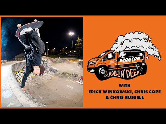 🏁 http://bit.ly/NextGenerationChannel​ 🏁<br /><br />Erick Winkowski puts on an unforgettable show at Potrero Skatepark riding the FASTEST bearings for our latest Rollin' Deep.<br /><br />Featuring:<br />Erick Winkowski - https://www.instagram.com/8ballr/<br />Chris Cope - https://www.instagram.com/_chriscope/<br />Chris Russell - https://www.instagram.com/chrisrussell_mbk/ <br /><br />Filmed by <br />Tanner Rowe - https://www.instagram.com/tannerrowe/ <br /><br />Edited by Jacob Nunez - https://www.instagram.com/paconertz/​<br /><br />Learn More about Bronson RAW Bearings: https://goo.gl/d5EpTR​<br />Learn More about G3 Next Generation Bearings: https://goo.gl/bnc1K9​<br /><br />Keep up with the #FastestBearings​ on Social:<br />🏁 Instagram: https://instagram.com/bronsonspeedco/​<br />🏁 Twitter: https://twitter.com/bronsonspeedco​<br />🏁 Facebook: https://www.facebook.com/BronsonSpeedCo<br /><br />Shop Next Generation Bearings <br />💸 http://bronsonspeedco.com/