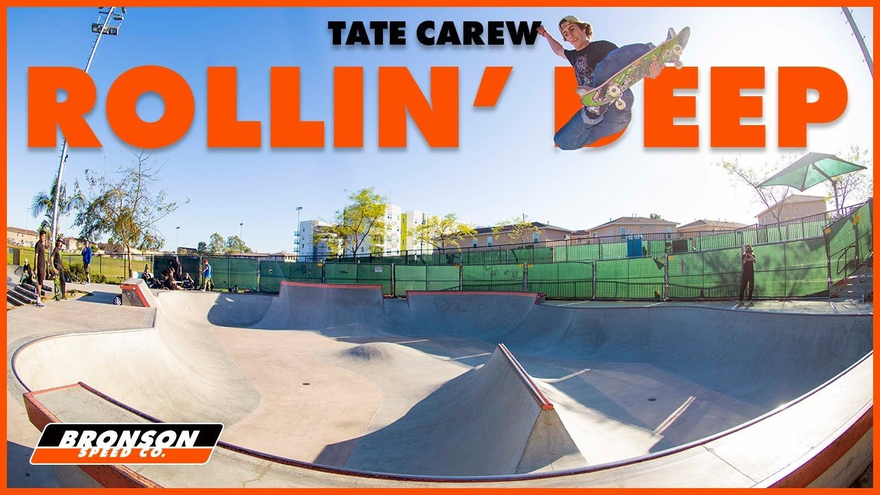 Subscribe to the Next Generation Channel:<br />🏁 http://bit.ly/NextGenerationChannel​ 🏁<br /><br />Roll Deep with Tate Carew as he sets up fresh pair of Bronson RAWs and gets busy at Linda Vista Skatepark on the FASTEST bearings.<br /><br />Featuring:<br />Tate Carew - https://www.instagram.com/tatecarew/<br /><br />Filmed by <br />Jesse Silva - https://www.instagram.com/noguf/​<br />Jacob Nunez - https://www.instagram.com/paconertz/​<br /><br />Edited by Jacob Nunez - https://www.instagram.com/paconertz/​<br /><br />Learn More about Bronson RAW Bearings: https://goo.gl/d5EpTR​<br />Learn More about G3 Next Generation Bearings: https://goo.gl/bnc1K9​<br /><br />Keep up with the #FastestBearings​ on Social:<br />🏁 Instagram: https://instagram.com/bronsonspeedco/​<br />🏁 Twitter: https://twitter.com/bronsonspeedco​<br />🏁 Facebook: https://www.facebook.com/BronsonSpeedCo<br /><br />Shop Next Generation Bearings <br />💸 http://bronsonspeedco.com/