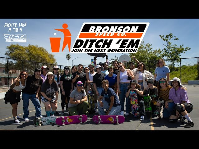 Subscribe to the Next Generation Channel:<br />🏁 http://bit.ly/NextGenerationChannel​​​​ 🏁<br /><br />Samarria Brevard hooked up the Santa Cruz locals with her NEW Pro G3 Colorway bearings and signature Ricta Wheels at Bronson’s DITCH ‘EM Event X Skate Like A Girl Meetup in Santa Cruz, CA. Ditch your old bearings for Samarria's G3 Pro Colorway bearings now available at your local skateshop!<br /><br />*All used gear was donated to Skate Like A Girl programs to give to those in need. <br /><br />Follow Samarria Brevard : (https://www.instagram.com/samarriabrevard/)<br />Follow Skate Like A Girl : (https://www.instagram.com/skatelikeagirlsfbay/)<br /><br />Filmed and Edited by Joey Digital : (https://www.instagram.com/joey_digital/)<br /><br />Keep up with the #FastestBearings​​​​ on Social:<br />🏁 Instagram: https://instagram.com/bronsonspeedco/<br />🏁 Twitter: https://twitter.com/bronsonspeedco​​​​<br />🏁 Facebook: https://www.facebook.com/BronsonSpeedCo<br /><br />Shop Next Generation Bearings <br />💸 http://bronsonspeedco.com/​