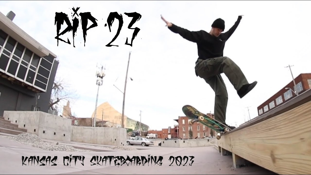 Goodbye 2023! Kansas City Skateboarding Montage Filmed in 2023. Film/Edit: Chris Barber. Featuring: Joe DeGrave, Scotty Laird, Josh White, Rod Harper, Alex Meyer, Dakota Doss, Troy Dalcour, Eric Osborn, Jayden Danner, Breven Tyon Herman, Dontae Truitt, Shane Bonuchi, Owen King, Hunter Gonzales, Seth Corson and Sonny Stanley.<br />@ThrasherMag @berrics @TransWorldSKATEboarding @thenineclub @escapistskate