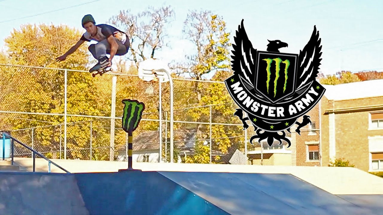 Shane Bonuchi Skateboarding at Excelsior Springs Skatepark. Reppin Monster Army. Filmed/Edited by: Chris Barber