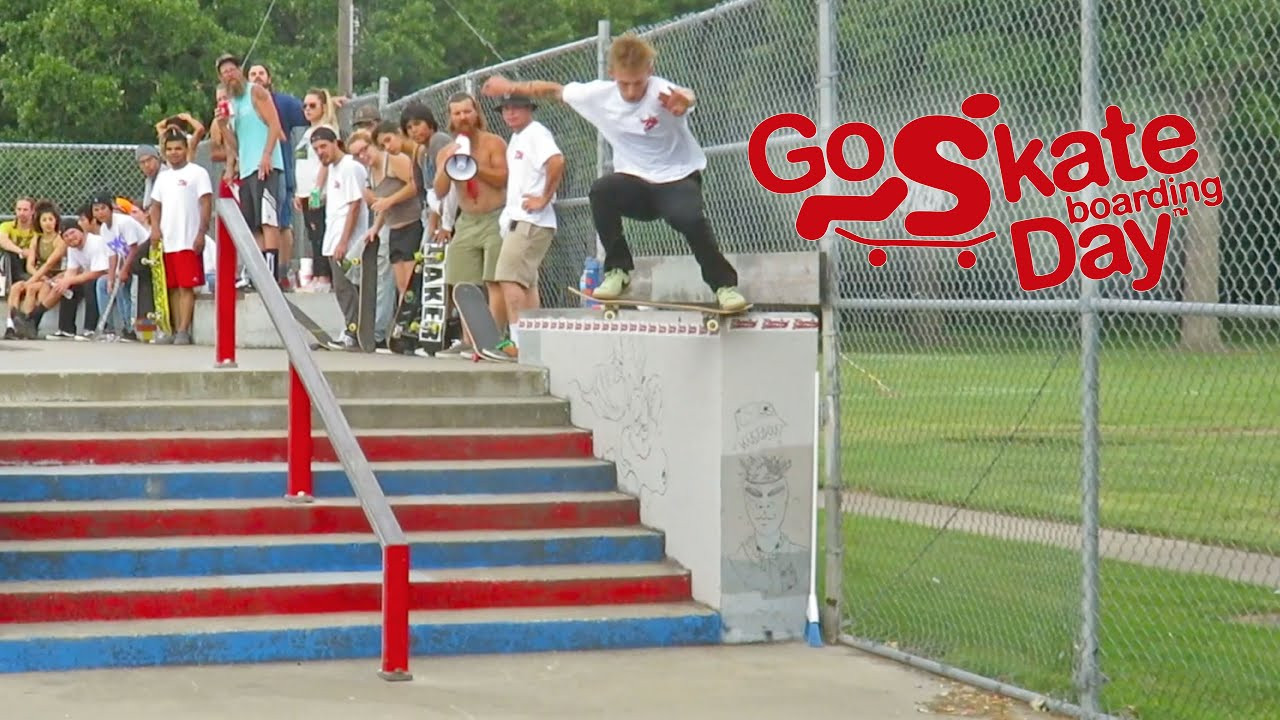 Go Skateboarding Day. June 21st. Topeka Kansas. Film/Edit by: Chris Barber. Featuring: Brad Bozarth, Justin Bryan, Breven Tyon Herman, Dillon Theel, Shane Bonuchi, Michael Adams, Dontae Truitt, Jordon Root & Seth Corson.