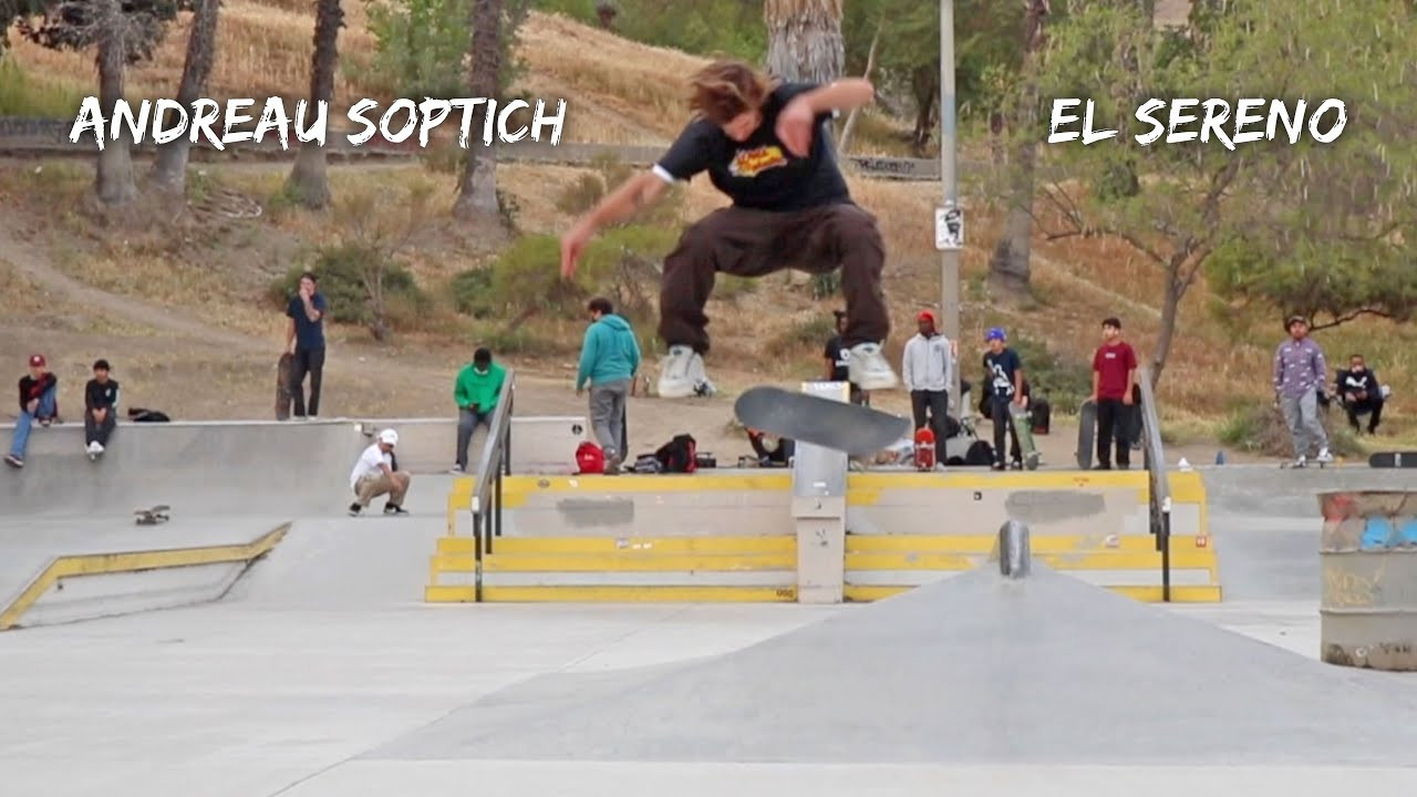 Sunday Funday Skateboarding with Andreau Soptich @ El Sereno skatepark.<br />4/25/2021 Film/Edit: Chris Barber. @andreausoptich7507 @worldindustries