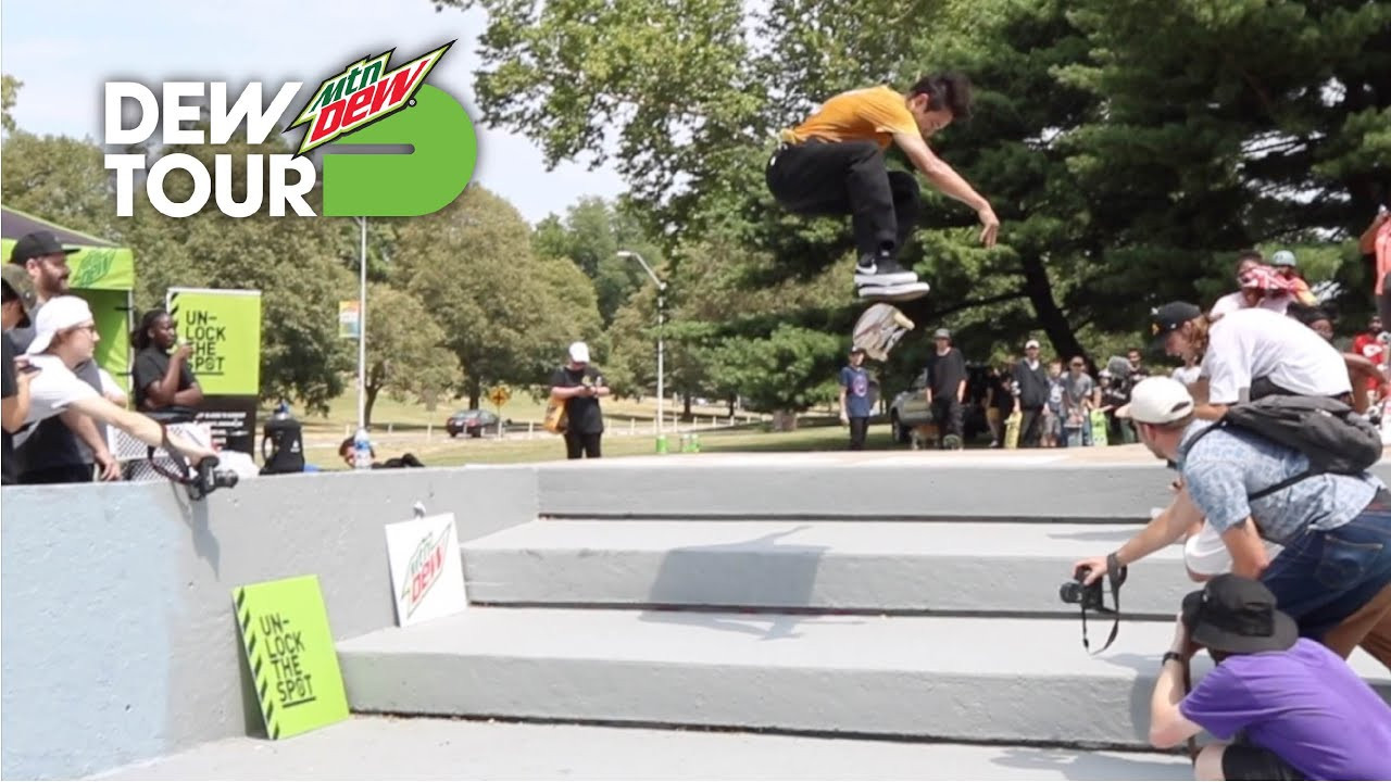 Mountain Dew Unlock the Spot Event at Slabs in Kansas City, Missouri.<br />7/24/2022. Film/Edit: Chris Barber. @berrics @theplatfrm