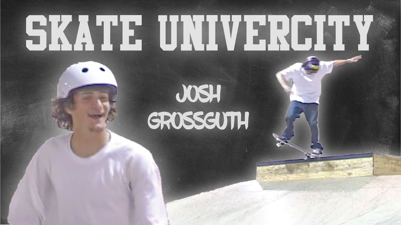 Josh Grossguth Skateboarding @ Skate Univercity in Lancaster CA. Guest Skaters: Steven Bey, Marquis Preston & Chris Barber. Filming/Editing by: Chris Barber