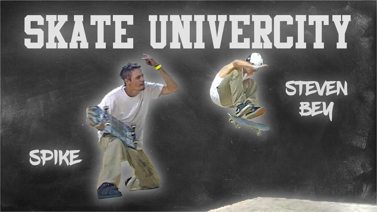 Spike & Steven Bey Skateboarding @ Skate Univercity in Lancaster CA. Filmed/Edited by: Chris Barber