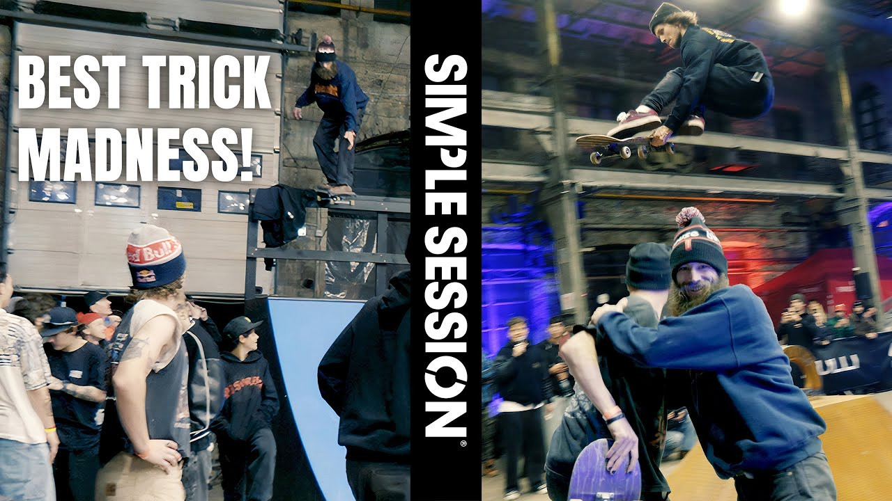 #skateboarding #simplesession #simplesession2025<br />👉 Sub To The DOSE Channel: https://youtube.com/doseskateboarding<br /><br />Kicking off Simple Session 2025 with a heavy best trick session at Krulli Repair Shop—a raw factory spot packed with style. This was the soft launch of the “Bell” obstacle, a skateable monument that’s gonna land in Freedom Square later this year. <br /><br />Big names in the mix: Greyson Fletcher, Jake Wooten, Danny Leon, Pedro Quintas, Ocean Brown, Yuro Nagaharsa, Julian Agligardi, and many more throwing down insane tricks.<br /><br />Watch the highlights and soak up the vibes!<br /><br />✅ Sub To The Channel For More Videos: https://youtube.com/doseskateboarding<br /><br />👉 Visit: http://doseskateboarding.com<br />👉 Follow: http://instagram.com/doseskateboarding/<br />👉 Twitter: https://twitter.com/doseskate<br />👉 TIKTOK https://www.tiktok.com/@doseskateboarding<br /><br />Subscribe to DOSE for more skate life videos.<br />For news about skateboarding every day, check out https://doseskateboarding.com/