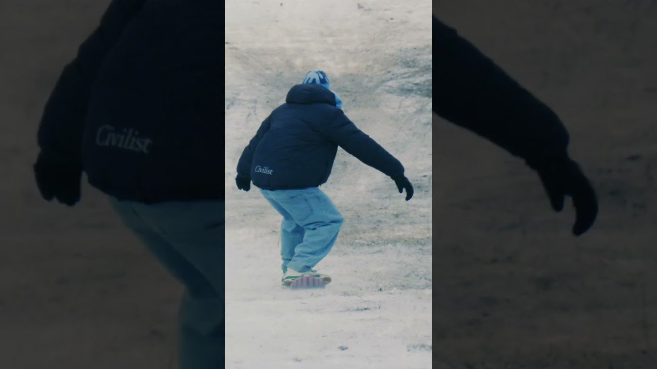 Pure send 🚀😂<br /><br />#snowskate #snowskating