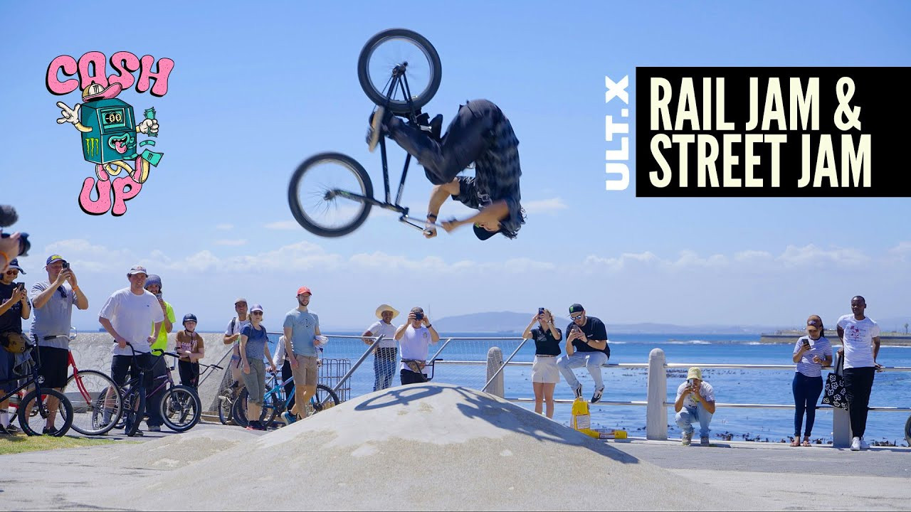 NEW DIG APPAREL https://shop.digbmx.com/collections/APPAREL-AND-MORE<br />WATCH PROJECT X https://shop.digbmx.com/collections/project-x <br />SUBSCRIBE to the DIG channel for more videos - http://bit.ly/DigBMX<br />-----<br /><br />The first Cash Up jam of 2025 went down in conjunction with Ultimate X out in Cape Town, South Africa this past weekend. Not only did everyone hit the streets, but they also got a rail jam going outside of the bowl venue (video coming very soon!). Such a fun day!<br /><br />Watch all the highlights on DIG, bruuu!<br /><br />http://monsterenergy.com<br />https://ultimatex.co.za<br /><br />Video by Fred Murray <br /><br />-----<br />Visit our website for more BMX videos - http://digbmx.com <br /> ● Facebook - https://facebook.com/digbmx <br /> ● Instagram - https://instagram.com/digbmx <br /> ● Twitter - https://twitter.com/digbmx <br /><br />#BMX #DIGBMX