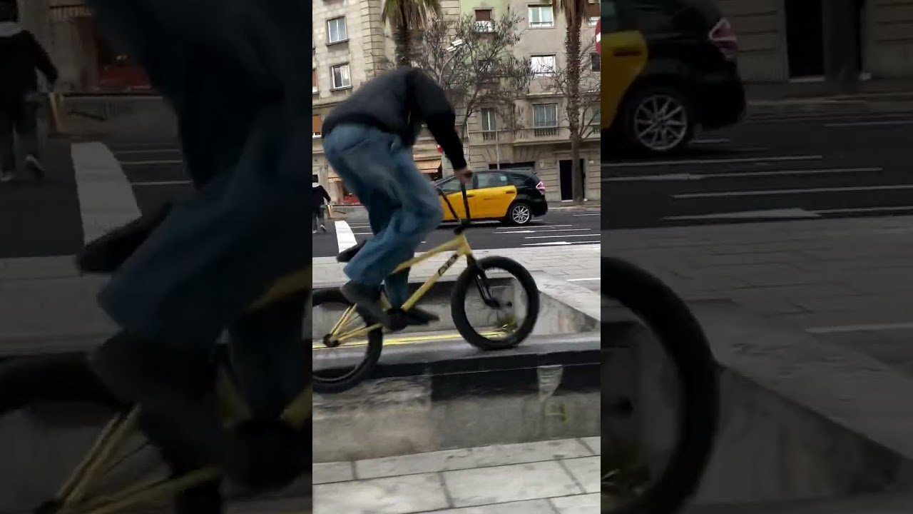 https://cultcrew.com<br />#bmx #cultcrew <br />Zeno making it look good in Barcelona!
