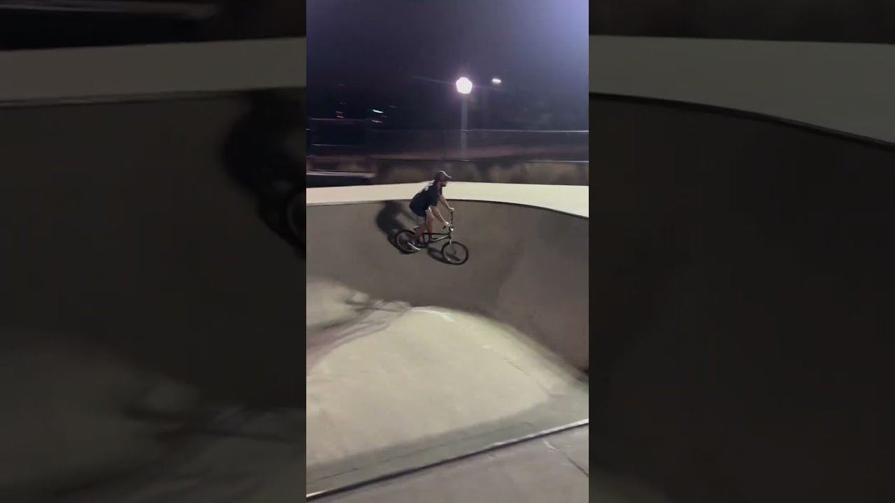 Trey Jones absolutely shredding this bowl!<br />https://cultcrew.com<br />#bmx #cultcrew