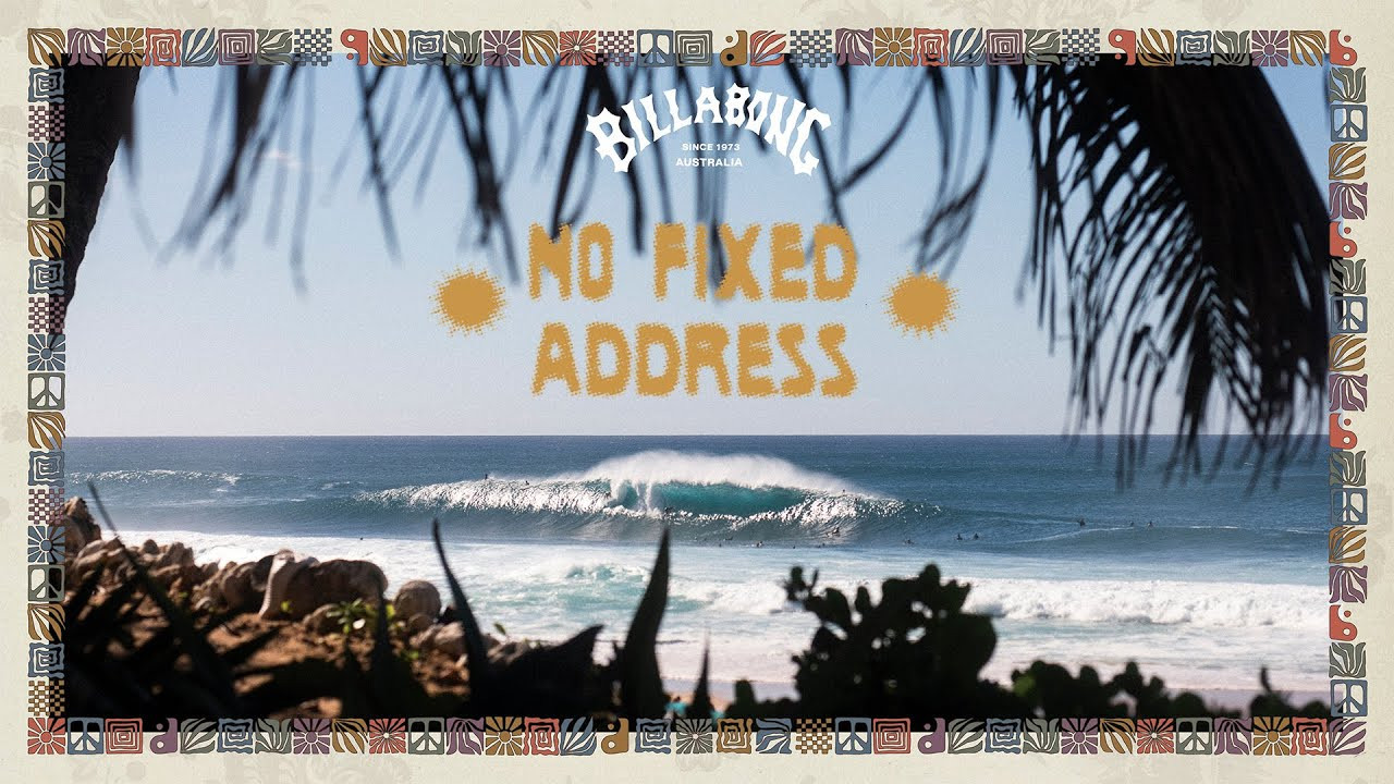 This is Life’s Better In Boardshorts, Chapter 19: No Fixed Address, a surf film capturing our team in Hawai’i tapping into the same feeling we’ve been chasing since ‘73.<br /><br />Starring: Ethan Ewing, Seth Moniz, Jai Glindeman, Josh Moniz, Ēwe Wong, Luana Silva, Ryan Callinan, Frederico Morais, Isabella Nichols, Macy-Jane Callaghan, Brodi Sale, Shane Dorian, Jackson Dorian, Merrik Mochkatel, Cruz Dinofa, Kepa Mendia, Ryan Kainalo and Caden Francis.<br /><br />Created by Cole Yamane | @HAMMAHTIME <br /><br />Shop the No Fixed Address collection: https://bit.ly/432p9PD<br /><br />Thanks to these talented artists for contributing to the soundtrack:<br />1. 'Necta Dub' – @Sashamon <br />2. 'Bruise And Learn' – GRLFRNDS<br />3. 'Rise' – @Sashamon <br />4. 'No Hope H.S' – GRLFRNDS<br />5. 'Bag Mode' – Dusty Decks<br />6. 'Fat City' – GRLFRNDS<br />7. 'Lawd A Massi' – Lou Ricard<br />8. 'What I Do' – @Sashamon <br />9. 'Eagle' – Darkhorse Saloon<br />10. 'Rainbow' – @Sashamon <br />11. 'All My Friends Are Ghosts' – Chryst Moon<br />12. 'My Valentine' – Roy Edwin Williams<br />13. 'Peaceizafiya' – @Sashamon <br />14. 'Jah Roots' – @Sashamon <br />15. 'Laa'loa' – Gunner Nagata<br />16. 'Lucid Dream' – Backset <br /><br />Subscribe to Billabong for more videos: https://www.youtube.com/user/billabong<br /><br />Visit www.billabong.com for the latest athlete news or follow us on social for up to the minute updates:<br /><br />Instagram | https://www.instagram.com/billabong/<br />Facebook | https://www.facebook.com/Billabong/<br />Threads | https://www.threads.net/@billabong/<br />TikTok | https://www.tiktok.com/@billabong/