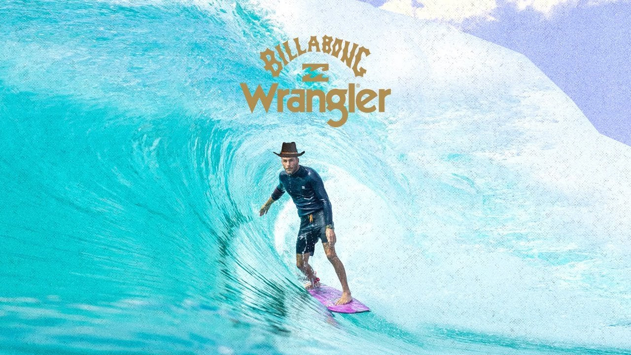 Thank god for cowboys. <br /><br />The best in denim collides with the best in boardshorts. Introducing the Billabong x Wrangler collection, a celebration of two storied brands driven by the same obsession: making pieces you’ll want to live in forever. <br /><br />Shop the collection here: https://bit.ly/2Upx0rC<br /><br />#BillabongxWrangler<br /><br />Video directed by Stefan Hunt. <br /><br />Subscribe to Billabong for more videos: https://www.youtube.com/user/billabong<br /> <br /> Visit www.billabong.com for the latest athlete news or follow us on social for up to the minute updates:<br /> <br /> Instagram | https://www.instagram.com/billabong/<br /> Facebook | https://www.facebook.com/Billabong/<br /> Twitter | https://twitter.com/billabong1973<br /> TikTok | @billabong