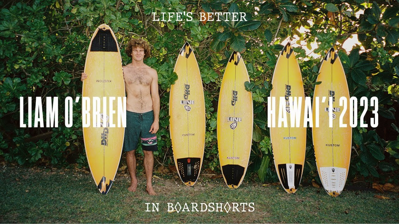 Liam O'Brien wearing our newest Burleigh Pro on the North Shore of O'ahu. Made from recycled PET bottles, this boardshort is constructed with 4-way stretch fabric, for the perfect combination of performance and comfort. ♻️<br /><br />Shop the Diamond Daze collection here: https://bit.ly/3m0wvlo<br /><br />Subscribe to Billabong for more videos: https://www.youtube.com/user/billabong<br /><br />Visit www.billabong.com for the latest athlete news or follow us on social for up to the minute updates:<br /><br />Instagram | https://www.instagram.com/billabong/<br />Facebook | https://www.facebook.com/Billabong/<br />Threads | https://www.threads.net/@billabong/<br />TikTok | https://www.tiktok.com/@billabong/