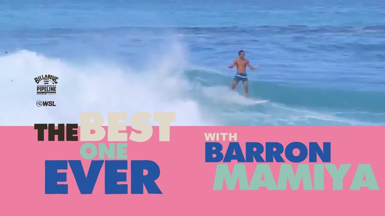 This series, created in partnership with Inherent Bummer & World Surf League for the 2023 Billabong Pro Pipeline, is dedicated to those committed, skilled and fortunate enough to have caught “The One” at the world’s most famous, most dangerous wave. In this episode, Barron Mamiya talks about the wave that unlocked it all for the young Hawaiian. <br /><br />Athlete: https://www.instagram.com/kalooneytunes/<br />Creator: https://www.instagram.com/inherentbummer/<br /><br />ABOUT THE SERIES:<br />We all have one — that ride of a lifetime when everything comes together and becomes the personal benchmark for every wave ridden in the future. But when it comes to Pipeline, a ride like no other has a tendency take on a more significant meaning. For some: it’s life-changing. For others: borderline-spiritual. At the very least, it’s guaranteed to stay seared in their memory for eternity. On the eve of the 2023 Billabong Pro Pipeline, we’ve created a series dedicated to those committed, skilled and fortunate enough to have caught “The One” at the world’s most famous, most dangerous wave. And hoping this inspires a few more “Best Ones Ever” at this event and beyond. <br /><br />Shop the 2023 Billabong Pro Pipeline Official Merchandise here: https://bit.ly/405huy8 <br /><br />Subscribe to Billabong for more videos: https://www.youtube.com/user/billabong<br /><br />Visit www.billabong.com for the latest athlete news or follow us on social for up to the minute updates:<br /><br />Instagram | https://www.instagram.com/billabong/<br />Facebook | https://www.facebook.com/Billabong/<br />Threads | https://www.threads.net/@billabong/<br />TikTok | https://www.tiktok.com/@billabong/