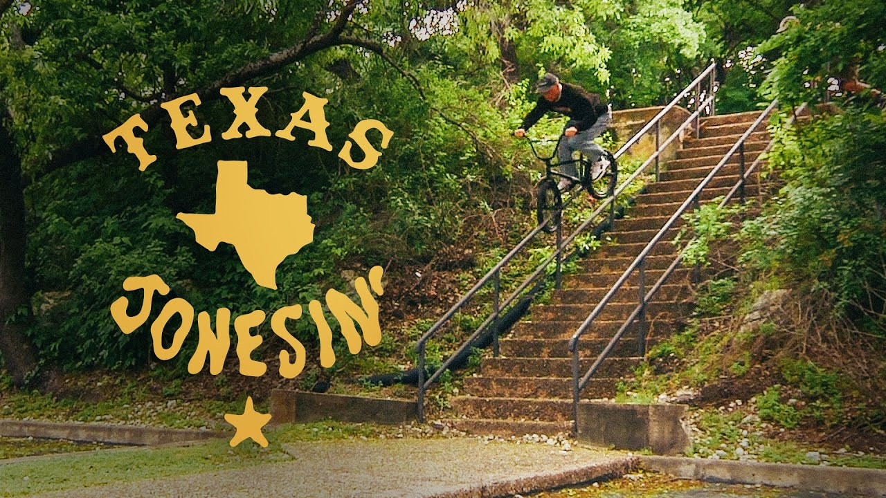 Sam Jones sure packed a hell of a lot into his three week trip to the Lone Star State earlier this year, coming away with this four and a half minute banger new video filmed by our very own Trent Lutzke. This is Sam Jones 'Texas Jonesin'. Yeehaw!<br /><br />Sam Jones : https://www.instagram.com/jam_scones_92/<br /><br />#BMX #BSDFOREVER #BSDJONESIN<br /><br />..............................<br /><br />BSD WEBSITE : http://www.bsdforever.com​​<br /><br />BSD INSTAGRAM : http://www.instagram.com/bsdforever​​<br /><br />BSD FACEBOOK : http://www.facebook.com/bsdforever