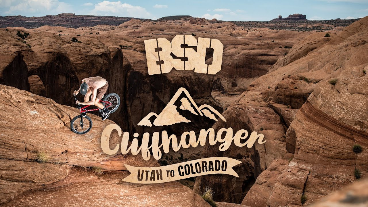 Run-ins with the cops, riding the Moab and that Reed Stark Dig Mag cover, it's all here in our new video - 'Cliffhanger, Utah to Colorado'.<br /><br />Denim Cox, Gaspar Guendulain, Reed Stark, Trent Lutzke and Grant Yoobie take to the road on an epic trip through the states of Utah and Colorado taking on any and all the terrain thrown at them along the way. Enjoy the ride...<br /><br />Filmed by Trent Lutzke and the BSD crew.<br />Edited by Trent Lutzke.<br /><br />#BMX #BSDFOREVER <br /><br />..............................<br /><br />BSD WEBSITE:<br />http://www.bsdforever.com​​<br /><br />BSD INSTAGRAM:<br />http://www.instagram.com/bsdforever​​<br /><br />BSD FACEBOOK:<br />http://www.facebook.com/bsdforever