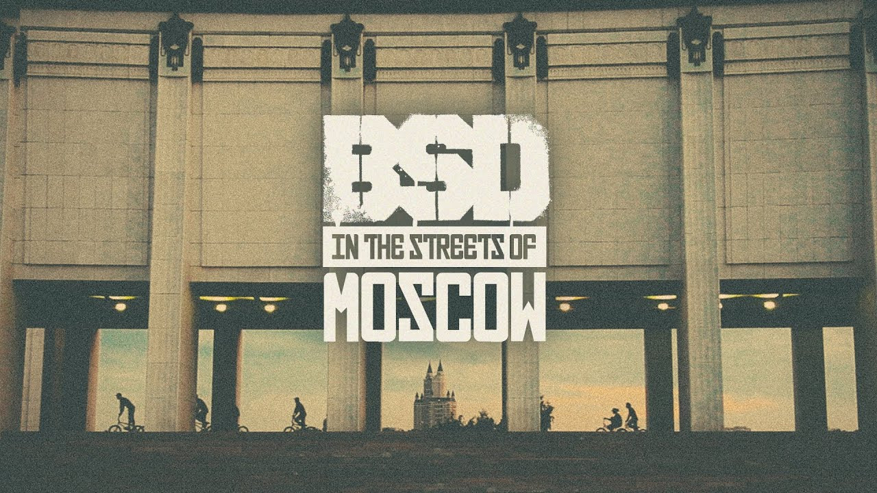 Join the BSD team in the final chapter of the 'In the streets of' series. Filmed in Moscow in July 2013.<br /><br />Alex Donnachie, Mike Taylor, Dan Paley, Luc Legrand and new team rider Liam Zingbergs headed over to the iconic city to session some of the wild Russian architecture. There's a feature on the trip in issue 180 of Ride UK BMX magazine...<br /><br />Special thanks to our Russian distributor Hellride who helped make this happen.<br /><br />Filmed and edited by Dave Sowerby. Additional filming by Alex Donnachie and Liam Zingbergs.<br /><br />www.hellride.ru<br />www.bsdforever.com