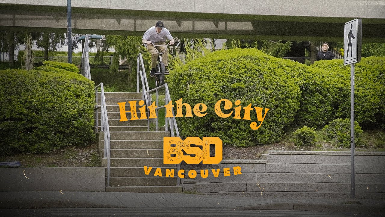Alex Donnachie, Joe Foley, Antonio Smallwood and Thomas Roulston get back on the road for our new video, 'Hit the City, BSD Vancouver'.<br /><br />Thanks to our Canadian distro OGC BMX, for helping make this trip happen.<br /><br />Filmed and edited by Dave Sowerby.<br />Additional filming by Thomas Roulston and Alex Donnachie.<br /><br />#BMX #BSDFOREVER <br /><br />..............................<br /><br />BSD WEBSITE:<br />http://www.bsdforever.com​​<br /><br />BSD INSTAGRAM:<br />http://www.instagram.com/bsdforever​​<br /><br />BSD FACEBOOK:<br />http://www.facebook.com/bsdforever