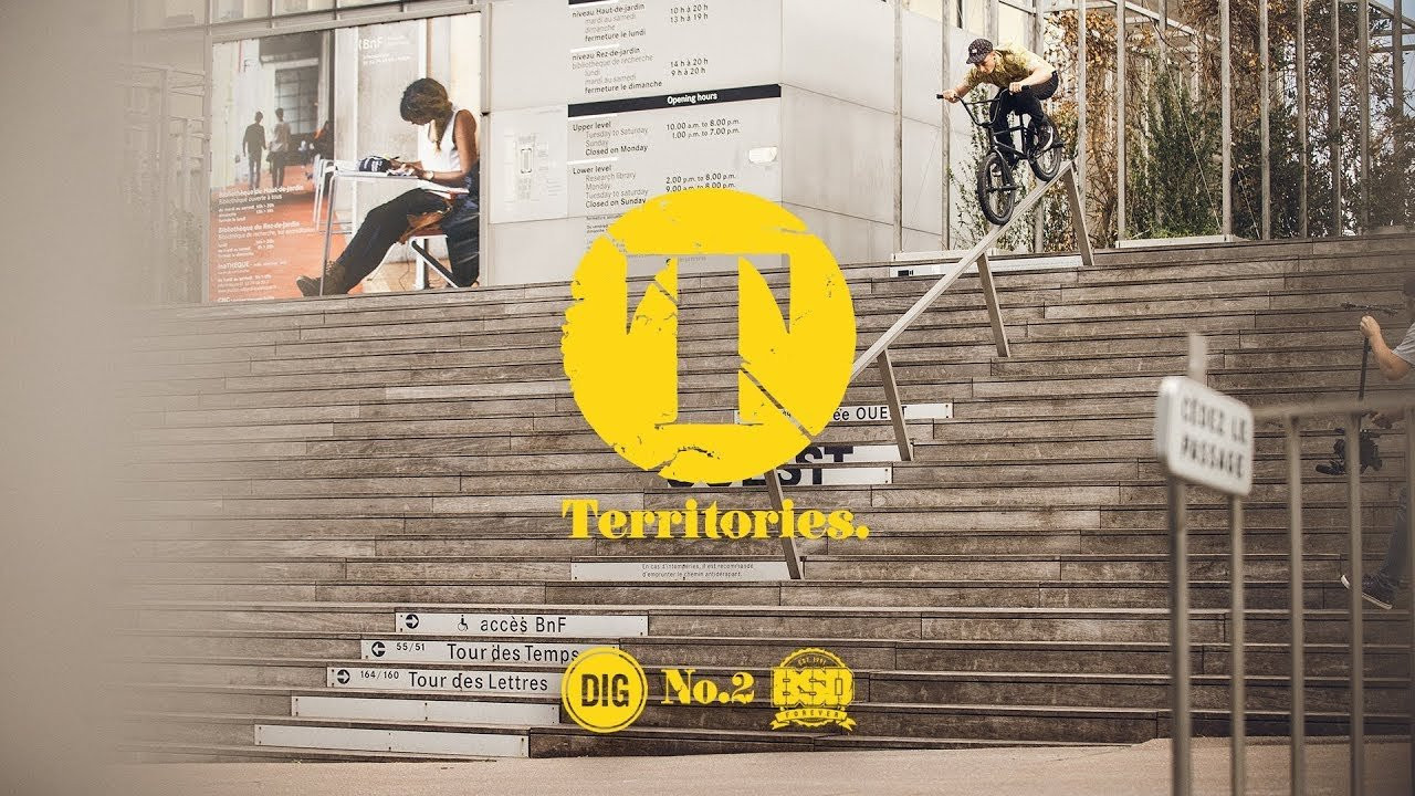 BSD x DIG ‘Territories’ no.2<br /><br />Reed Stark, Sam Jones, Kriss Kyle and Dan Paley take on the streets of Paris in our latest video project with Dig.<br /><br />Filmed and edited by Dave Sowerby.<br /><br />You can pick up a copy of the 60 page 'Territories' magazine here, including a TERRITORIES poster, two TERRITORIES postcards and ten DIG X BSD stickers.: http://www.digbmxstore.com<br /><br />www.bsdforever.com