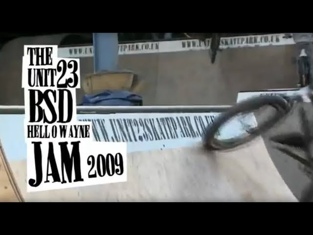 The 2009 BSD 'Hell Oh Wayne' metal themed fancy dress BMX jam held at Unit23 skatepark.<br /><br />Filmed by Dave Sowerby and John Bailey.<br /><br />bsdforever.com | unit23skatepark.co.uk | digbmx.com