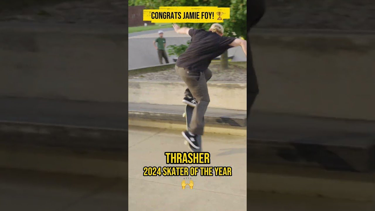 #skateroftheyear #woodward #jamiefoy #thrasher #skate<br /><br />--<br /><br />Go to Woodward: www.woodwardpa.com | www.woodwardwest.com | www.worldofwoodward.com<br /><br />Shop Woodward Apparel & Accessories: www.shopcampwoodward.com <br /><br />Subscribe: http://bit.ly/subscribe2woodward​ <br /><br />Facebook: http://facebook.com/woodwardcamp​ <br />Instagram: http://instagram.com/woodwardcamp​ <br />Twitter: http://twitter.com/woodwardcamp
