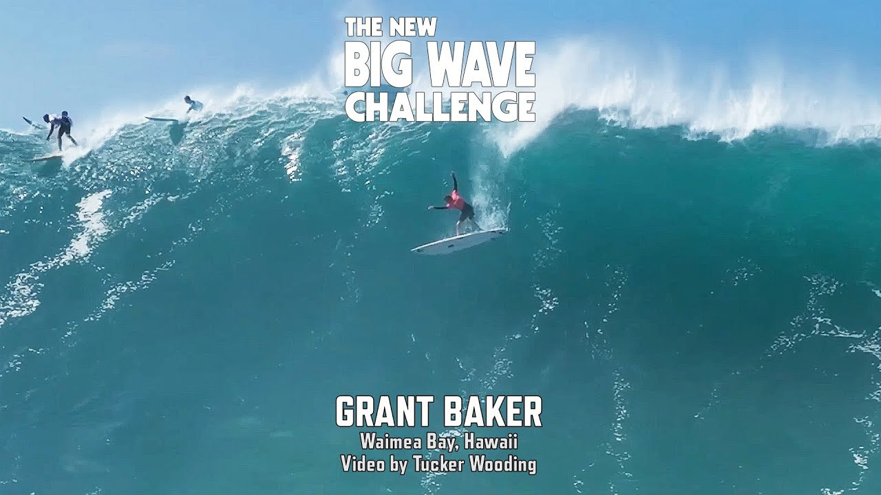 Follow @bigwavechallenge. Two-time Big Wave World Champ Grant "Twiggy" Baker apparently can’t win ‘em all. Eddie comp drone angle by @tuckerwooding. A Wipeout of the Year contender in the 2022/23 @bigwavechallenge.
