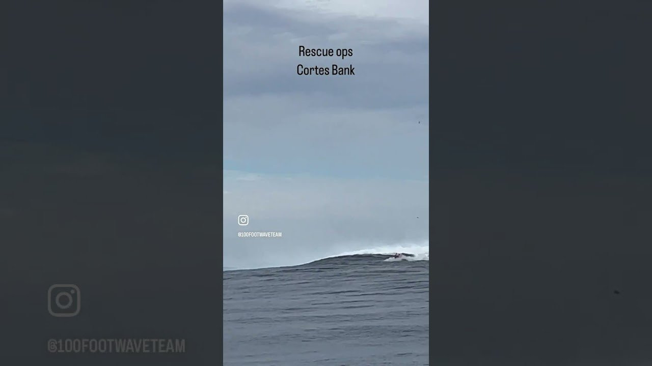 Will Skudin wipes out 100 miles at sea off the coast of California and the crew is there to pick him up during the filming of the HBO docuseries 100 Foot Wave. Listen in as the radio crackles and the team goes to work. Shop at https://bigwavemerch.myshopify.com/