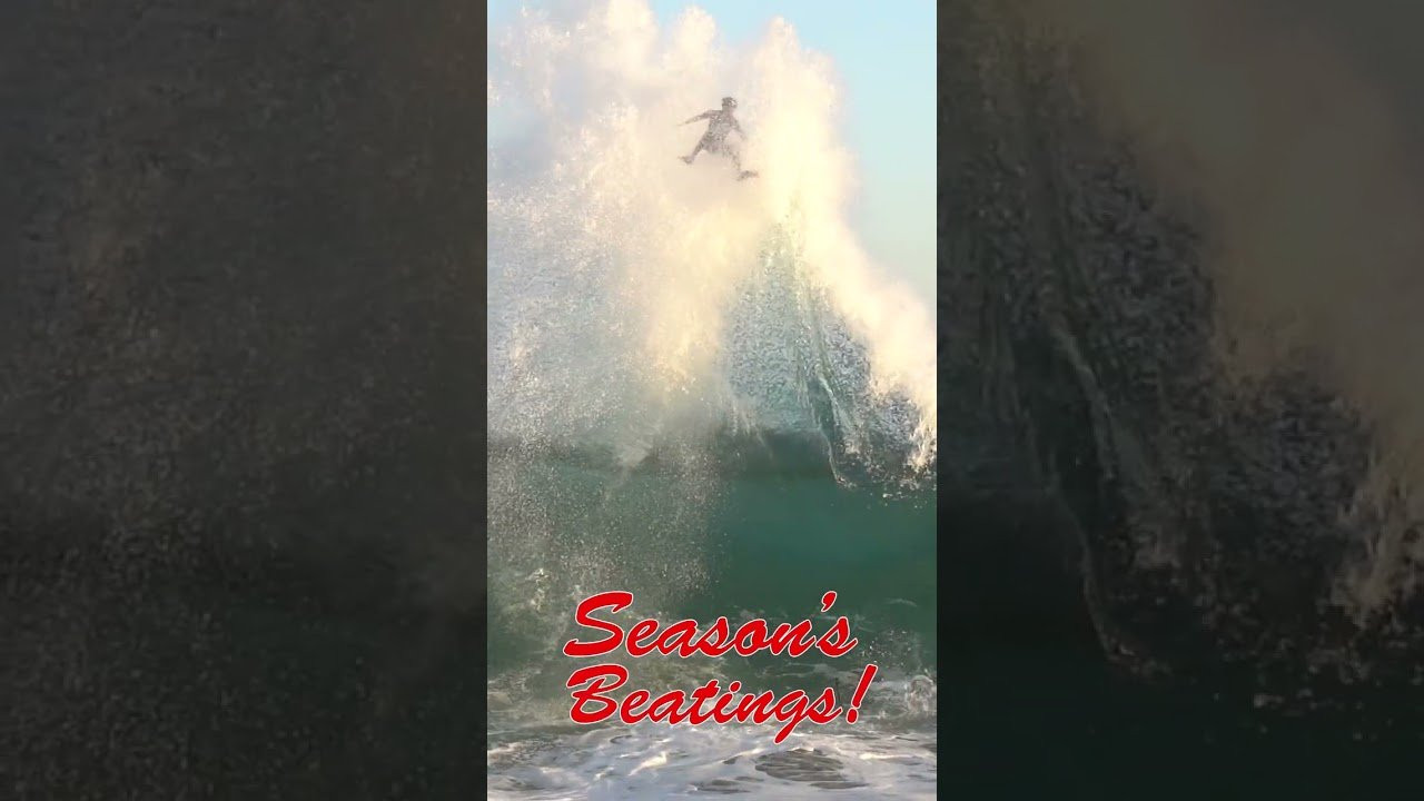 Season’s Beatings to all the Wedge faithful! Classic wipeout clips by @robbiecrawford and @dingosaidso. Hit the Wedge online store at www.WeddgeAwards.com for limited edition hoodies and tees with the iconic Wedge Lifeguard tower design.<br />.<br />.<br />#wedge #thewedge #surf #surfing #wedgecrew #newportbeach #waves #beach #ocean #california #wipeout #bigwaves #clothing #tees #hoodies