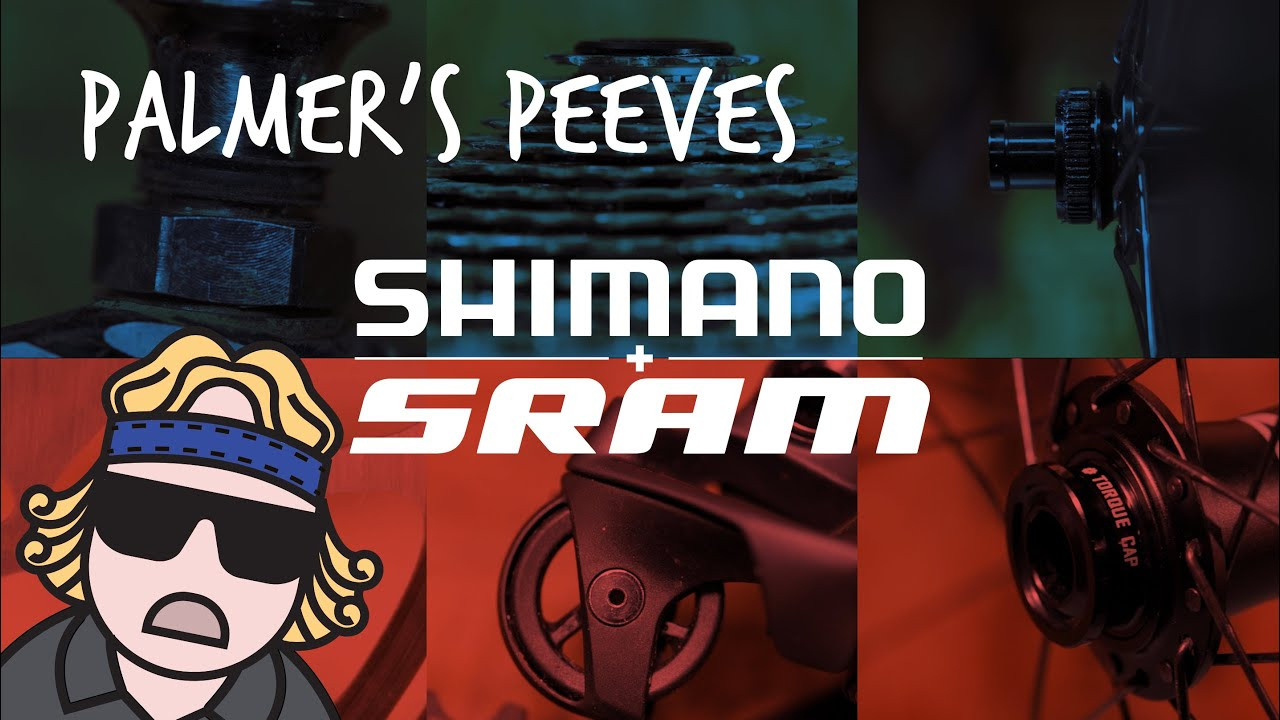 Ryan Palmer takes aim at a few tiny grievances with Big Blue and Big Red. In each case, he admits that the parts themselves are actually marvelous feats of engineering. Most can be found on his own bikes. But that's the problem. They're almost perfect. And for Palmer, that's just not enough.