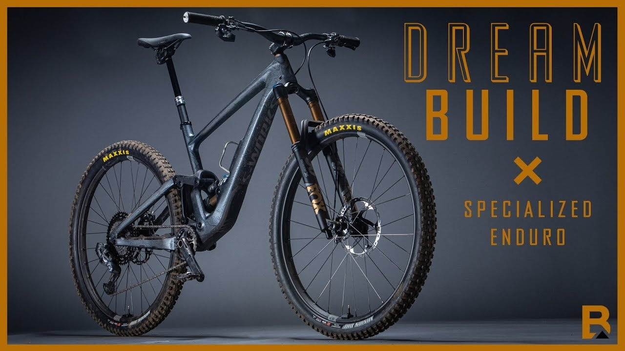 BIKE Senior Editor Ryan Palmer takes you through his Specialized Enduro dream build, piece by piece.<br /><br />SRAM’s groundbreaking AXS wireless derailleur shifts a lustful Shimano XTR drivetrain, suspended on Fox Factory dampers and completed with Shimano XTR stoppers, custom Crank Brothers/White Industries/DT Swiss wheels, Enve/One Up/Chris King cockpit, WTB seat, and Reverb AXS wireless dropper.<br /><br />Stay tuned and have a look at all of this year’s Bike Magazine Dream Builds, coming soon.