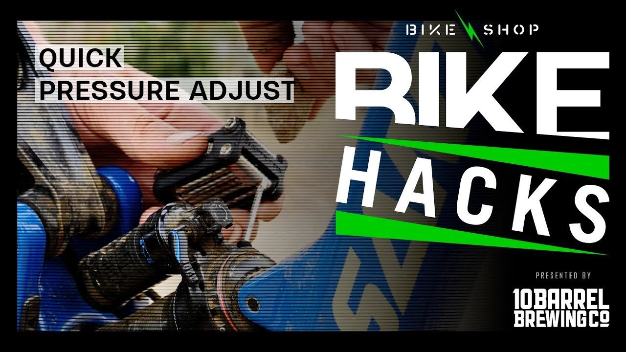 Remember, folks. This is a hack. A shock pump is the proper tool if you're out on the trail and find yourself with a smidge too much pressure in your suspenders. But if you don't bring a shock pump on every ride, this is a safe way to burp just a couple PSI's.